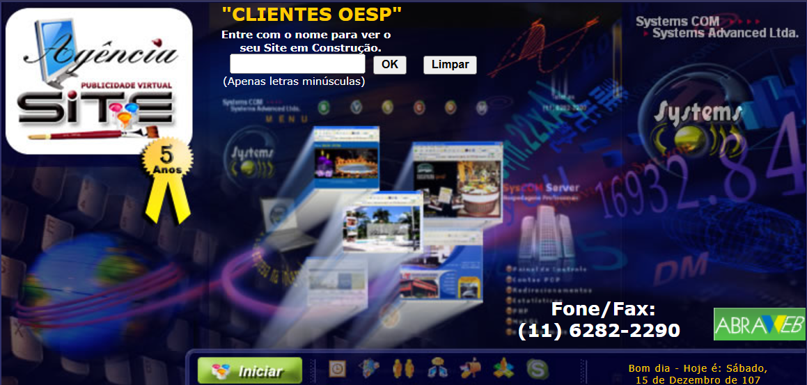 Agência Site em 2003