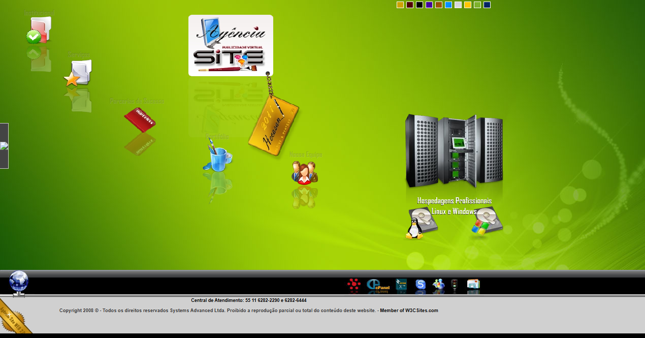 Agência Site em 2008